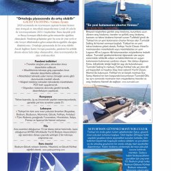 Yacht Türkiye Dergisi Nisan 2021 Yayını